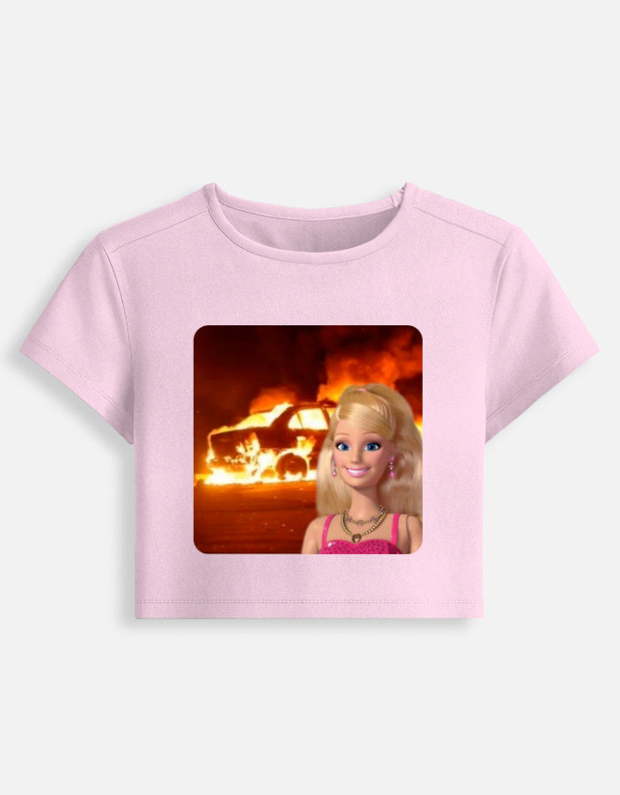Conscious Barbie | Baby Tee | KittyKat