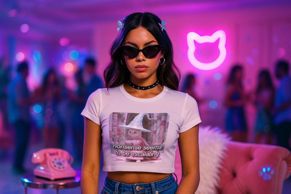 Non Sense Escalating | Baby Tee | KittyKat