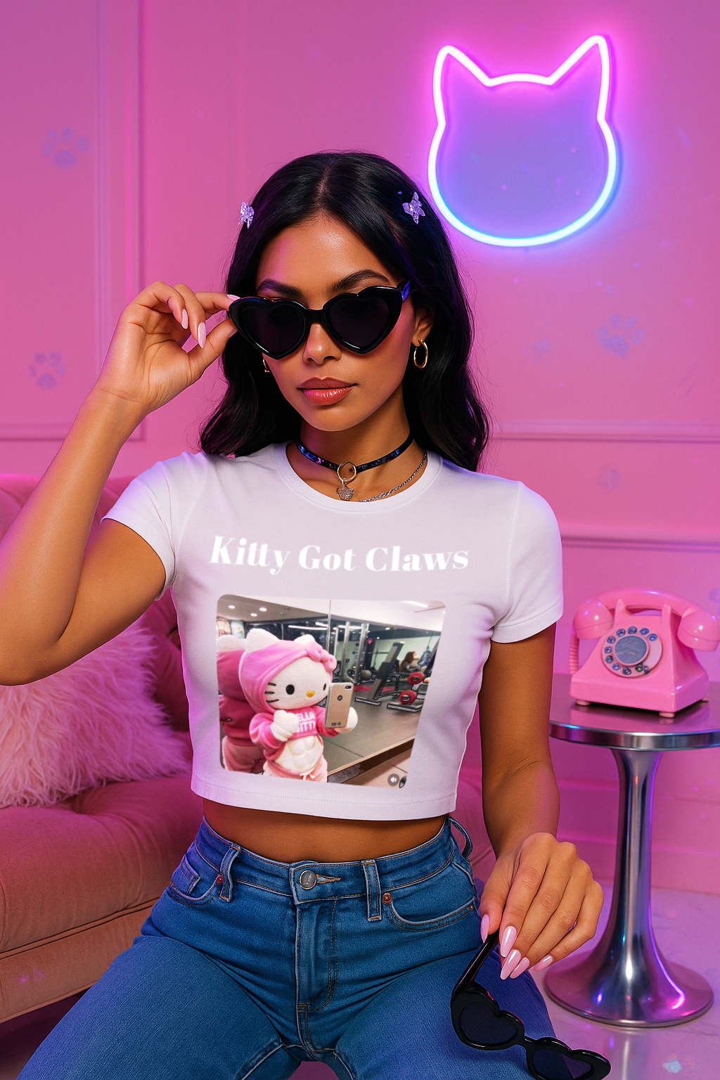 Kitty Got Claws | Baby Tee | KittyKat
